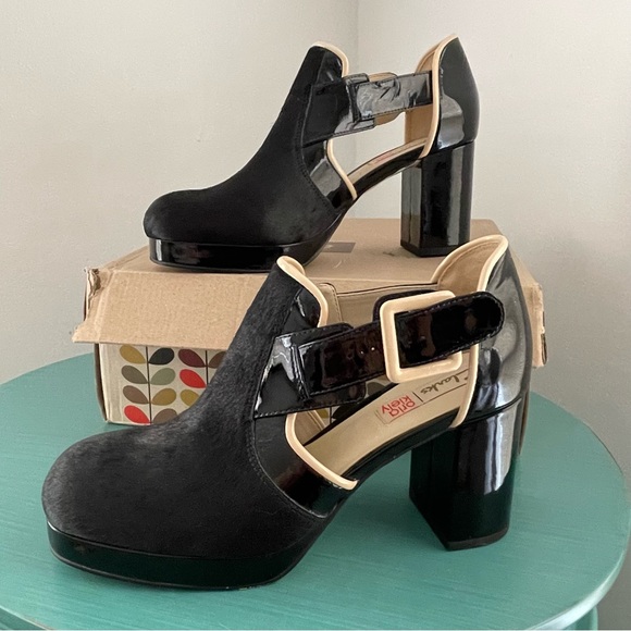 Orla Kiely Shoes - Orla Kiely Clark’s dilly Black Inte size 7 1/2 NWB